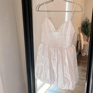 Zara Bubble Skort Dress in White Size Small Never Worn!